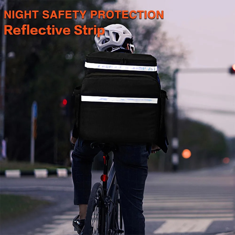 56L Thermal Backpack Waterproof Thickened Cooler Bag Thermal Food Bag Refrigerator Box Fresh Keeping Food Delivery Backpack - Image 7