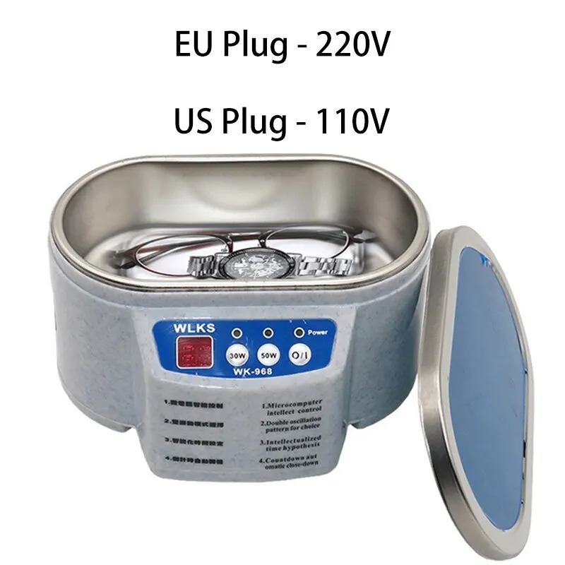 30/50W Digital Ultrasonic Cleaner Sonicator Bath Vibration Ultrasonic Jewelry Parts Glasses Circuit Board Watch Cleaning Machine - Image 7