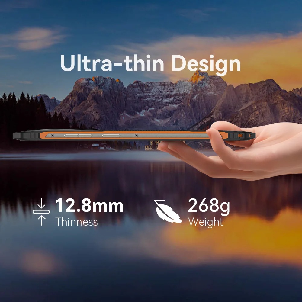 Cubot KINGKONG ES Rugged Smartphone 16GB+128GB RAM 90Hz 6.56" HD+Screen Android 14 48MP Main Camera 5100mAh - Image 5