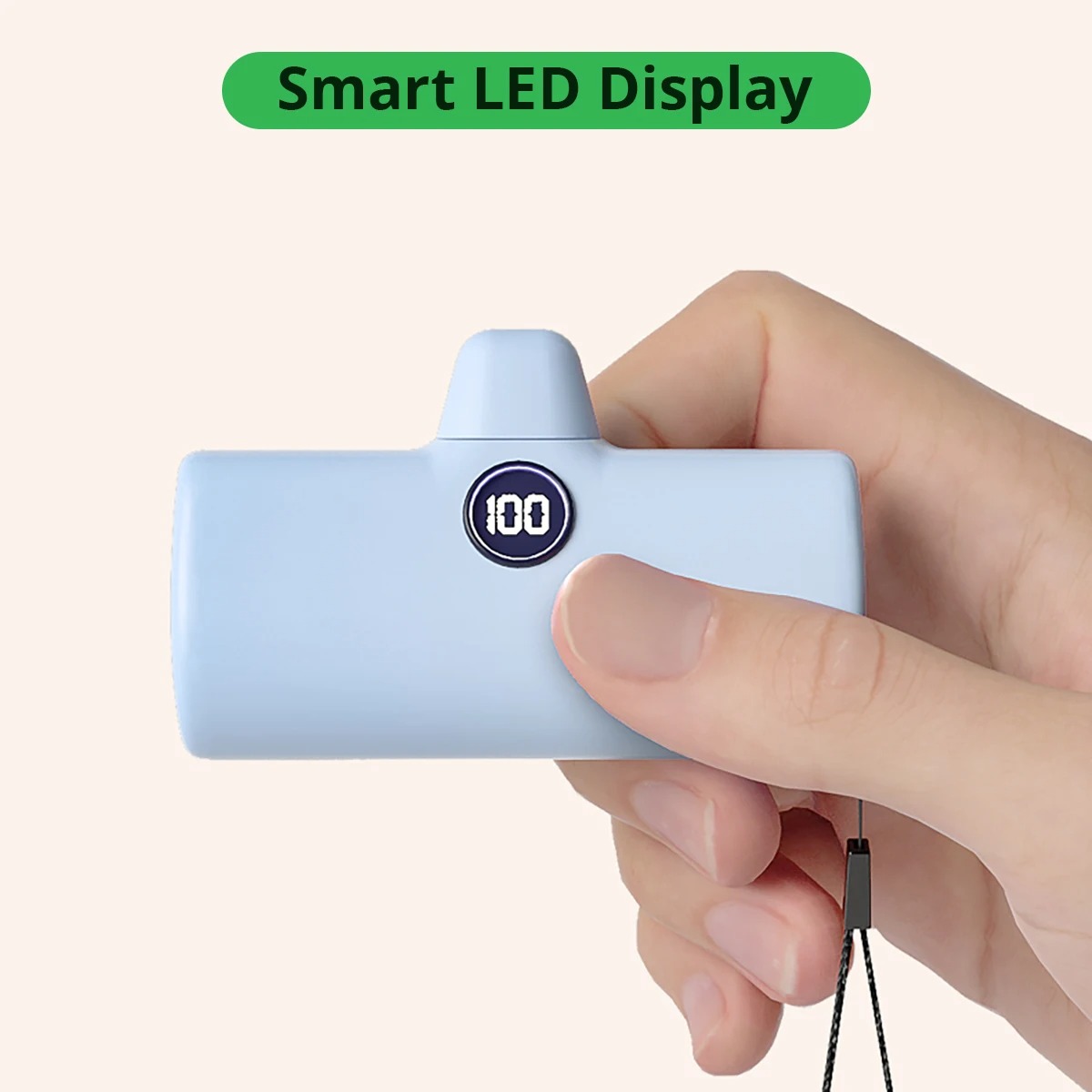 Liboer Fast Charging Portable Power Bank LED Display Mobile External Battery for iPhone Samsung Xiaomi OPPO Compact Powerbank - Image 4