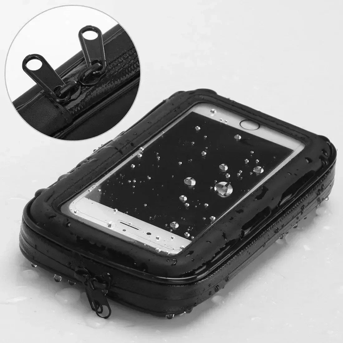 Waterproof Bicycle Phone Holder Motorcycle Bike Handlebar Phone Case Bag for iPhone 16 Pro Max 15 Samsung Bike Phone Stand Mount - Image 6