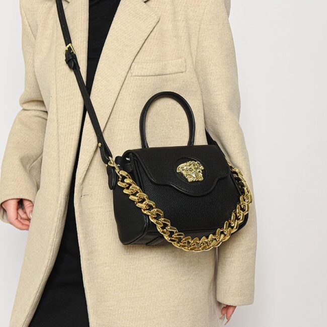 High-End Minimalist Messenger Bag Fashionable For Women With Large Capacity Casual Business Solid Color