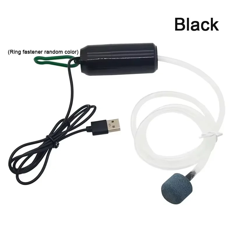 USB Aquarium Air Pump with Air Stone and Silicone Tube Energy Saving Oxygen Pump for Aquarium fishing - Image 8