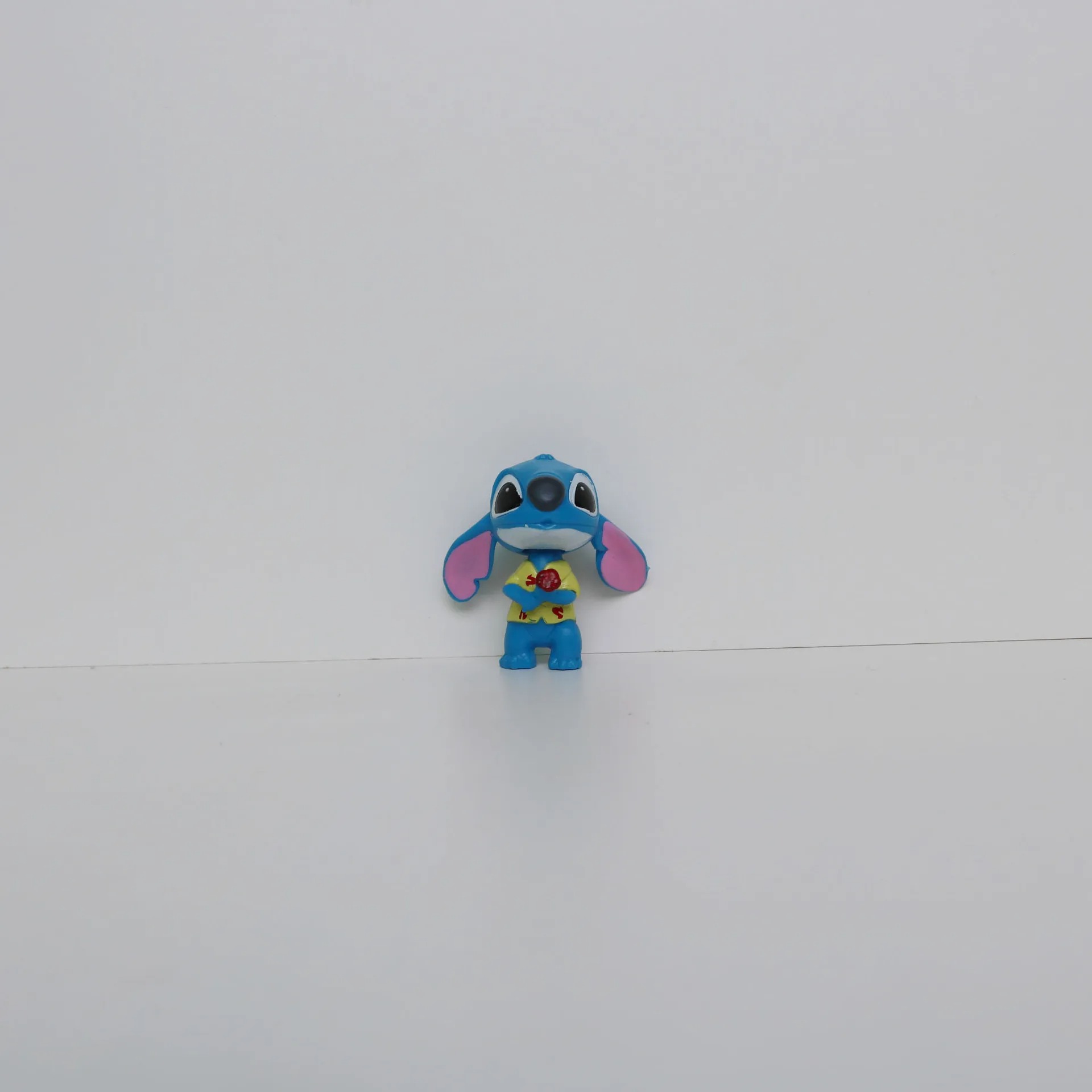 10Pcs/Set Cartoon Anime Lilo & Stitch Angel Action Figure Model Desktop Ornament Collection Birthday Cake Decoration Kids Toys - Image 6