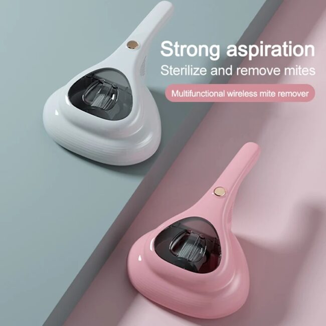 Rechargeable Mites Remover Dust Removal Device Mattress Dust Anti Uv Light Design Bed Vacuum Cleaner