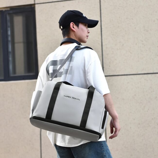 Travel Bag Women's Wet and Dry Separation Swimming Bag Swimsuit Storage Bag Waterproof Bag Sports Fitness Bag Men's Swimming Storage Bag Travel Outdoor