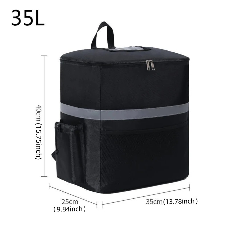 20/35L Extra Large Thermal Food Bag Cooler Bag Refrigerator Box Fresh Keeping Food Delivery Backpack Insulated Cool Bag - Image 8