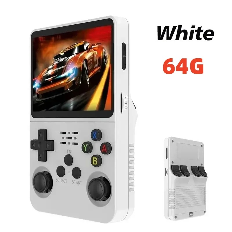 ARKOS R36S Retro Handheld Video Game Console Linux System 3.5 Inch IPS Screen R35s Pro Portable Pocket Video Player 64GB Games - Image 8