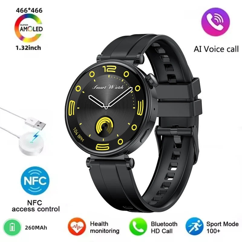 2025 New For Original HUAWEI Watch GT5 Mini Women Smartwatch GPS motion trail NFC 466*466 HD Full screen touch Ladies Smartwatch - Image 10