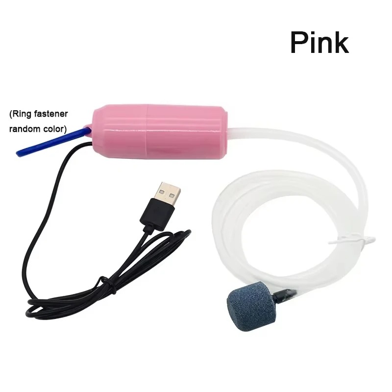 USB Aquarium Air Pump with Air Stone and Silicone Tube Energy Saving Oxygen Pump for Aquarium fishing - Image 10