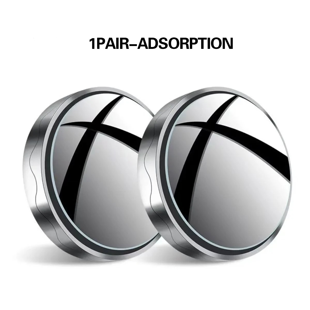 Car 360-degree adjustable blind spot rearview mirror Auxiliary rearview convex mirror Round frame Wide-angle rearview mirror - Image 12