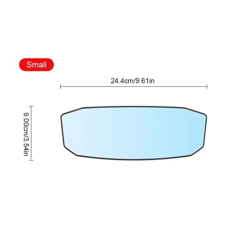 Universal Wide Angle Convex Rearview HD Mirror Center Rear View Baby Child Seat Watch Sun Visor Interior Monitor Auto Accessory - Image 8