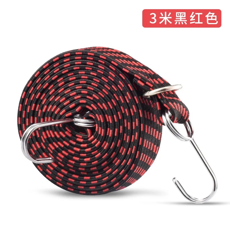 Motorcycle Elastics Rubber Luggage Rope Cord Hooks Bikes Rope Tie Auto Luggage Roof Rack Strap Fixed Band Hook Car Accessories - Image 10