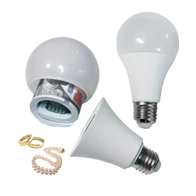 Sight Secret Light Bulb Home Diversion Stash Can Safe Container Hiding Spot ⁣⁣⁣⁣ Hidden Storage Secret Compartment