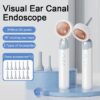 Visual Ear Camera 1.38'' IPS Screen Wireless Endoscope 1080P HD Camera Ear Wax Clean Tools Take Picture Video Ear Inspection