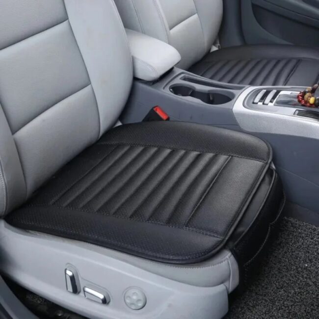Car Seat Covers Protectors,Luxury PU Leather Breathable Car Interior Seat Cushion Pad Mat for Sedan SUV Truck Jeep Mini Van