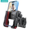 Joyroom Universal Motorcycle Phone Holder Half Enclosure Design Bike Bicycle Phone Mount Quick Lock For iPhone 4.7"-7" Phones