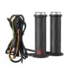 DC 12V Motorcycle Hand Heated Grips Silicone Adjustable Hot Grip Handle Motorcycle Heating Handlebar Motorcycle Parts for Winter