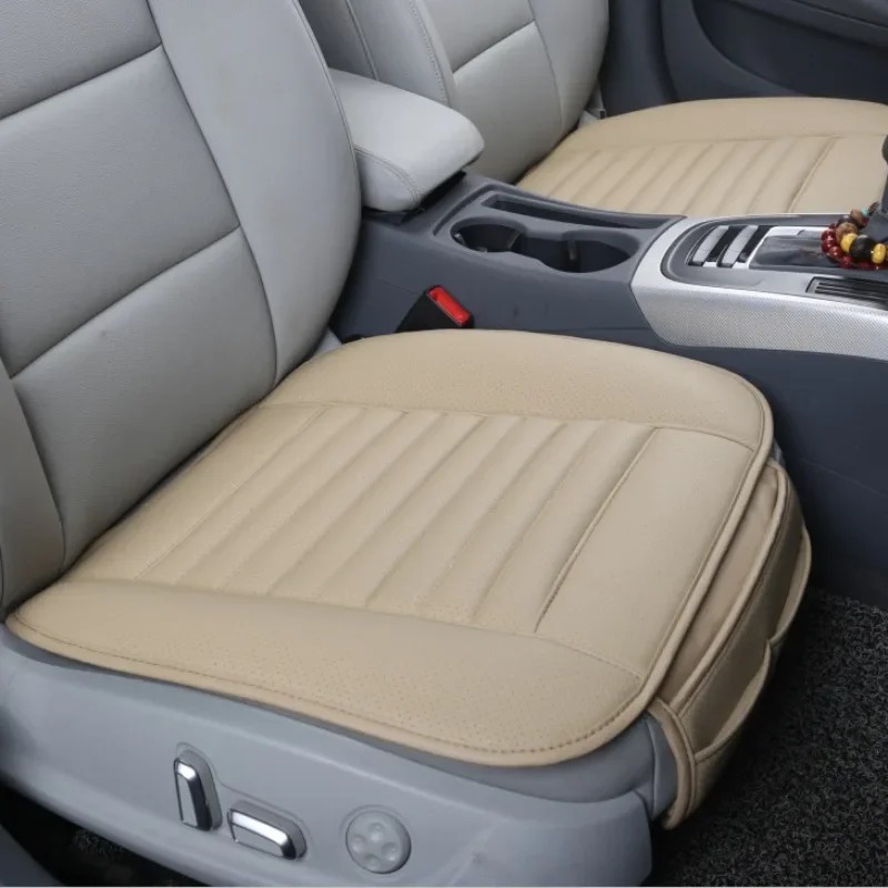 Car Seat Covers Protectors,Luxury PU Leather Breathable Car Interior Seat Cushion Pad Mat for Sedan SUV Truck Jeep Mini Van - Image 11