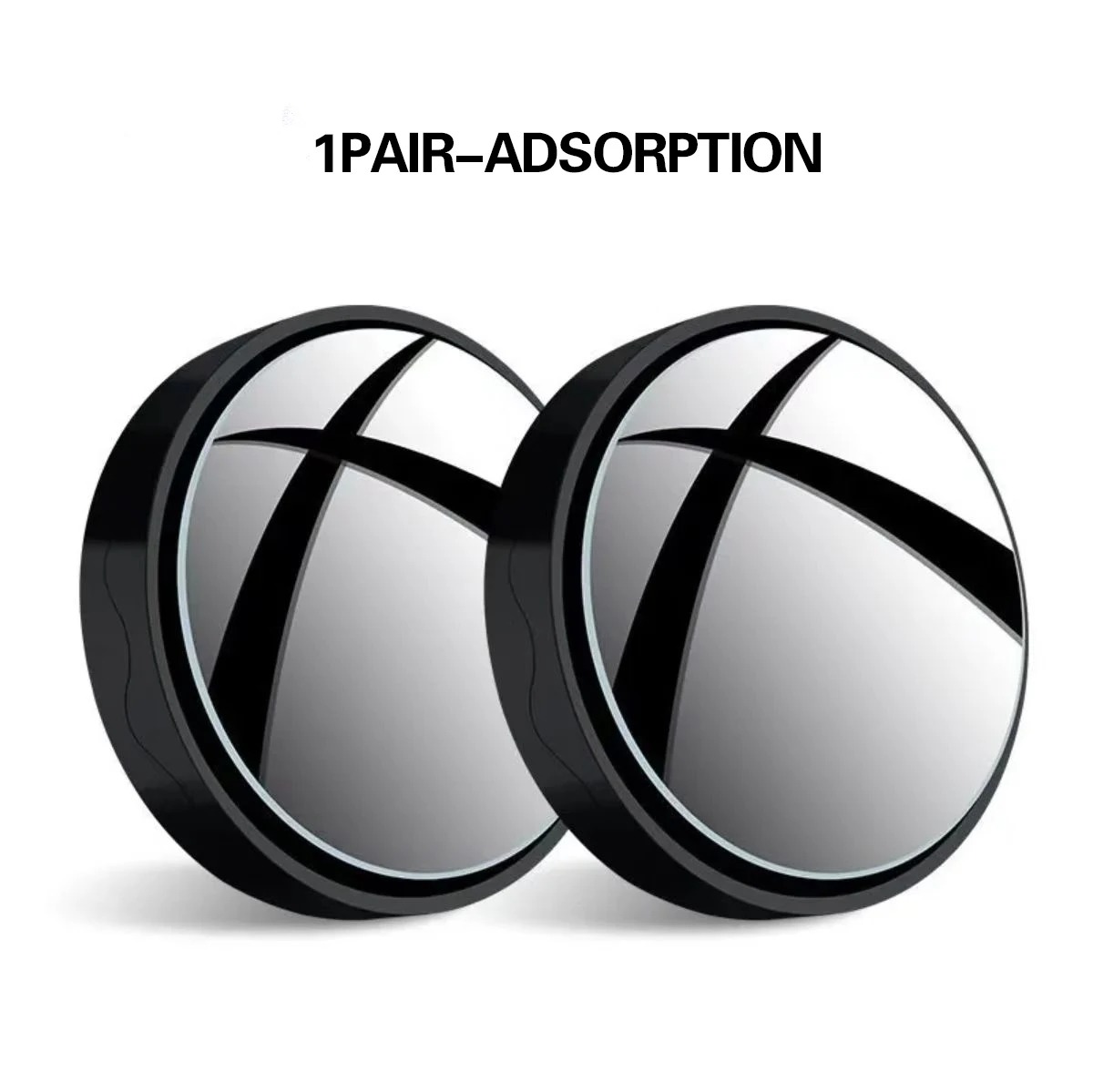 Car 360-degree adjustable blind spot rearview mirror Auxiliary rearview convex mirror Round frame Wide-angle rearview mirror - Image 11