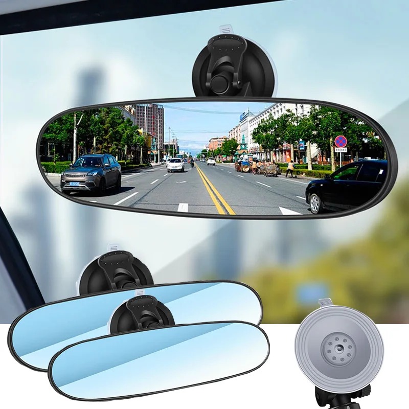 Universal Rearview Mirror Car-styling Interior Rear View Mirror Adjustable Suction Cup 360° Rotates Car Rear Mirror Accessories - Image 7