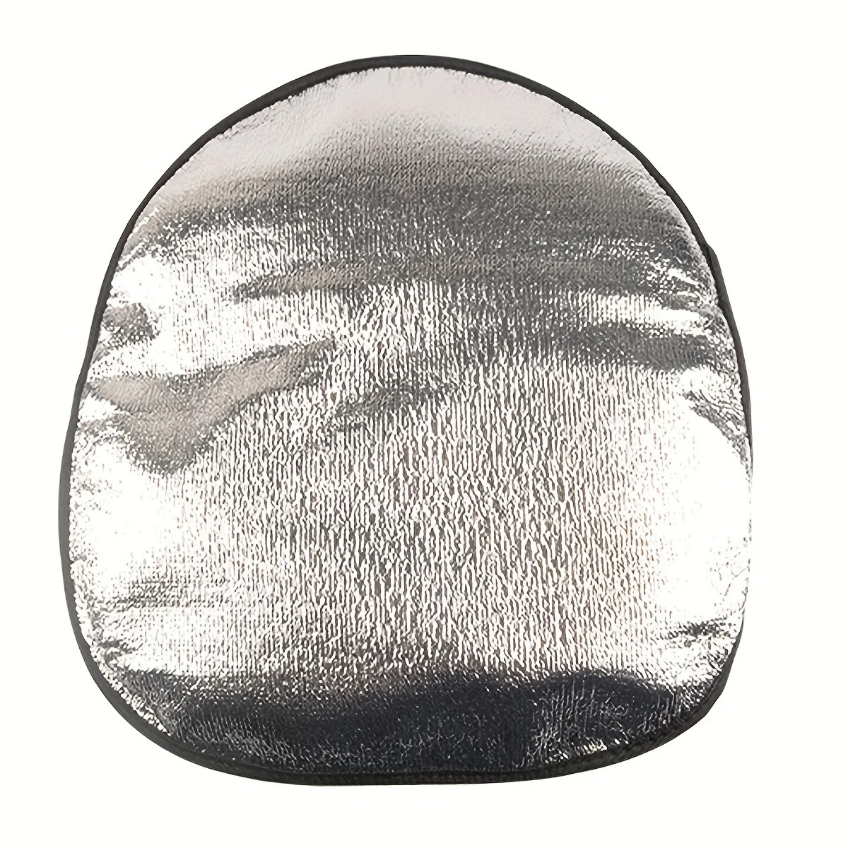 Car Steering Wheel Sun Shade Double Thick Sun Protection Foldable Anti-uv Sunscreen Car Supplies Car Steering Wheel Cover Silver - Image 3