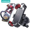 Joyroom Universal Bike Phone Holder 360° View Bicycle Phone Holder for 4.7-7 inch Mobile Phone Stand Shockproof Bracket GPS Clip