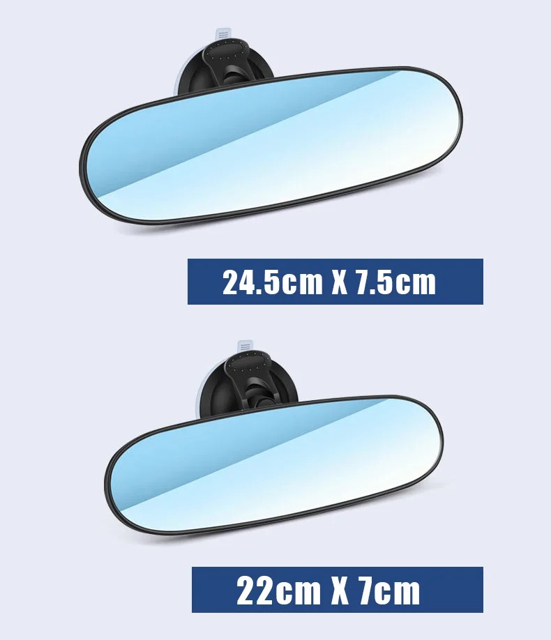 Universal Rearview Mirror Car-styling Interior Rear View Mirror Adjustable Suction Cup 360° Rotates Car Rear Mirror Accessories - Image 4