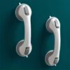 2pcs, Shower Handle, 12" Grab Bars For Bathtubs And Showers, Suction Grab Bar, Bathroom Bathtub Bath Handles, Handicap Elderly S