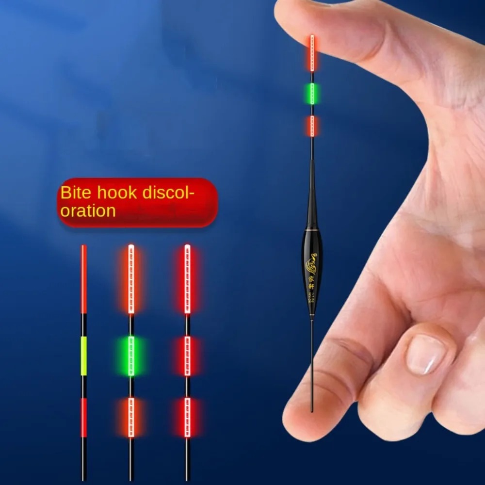 Smart Led Fishing Float Highly Sensitive Remind Buoy Gravity Sensor Glowing Electric Night Fishing Strobe Long Tail - Image 5