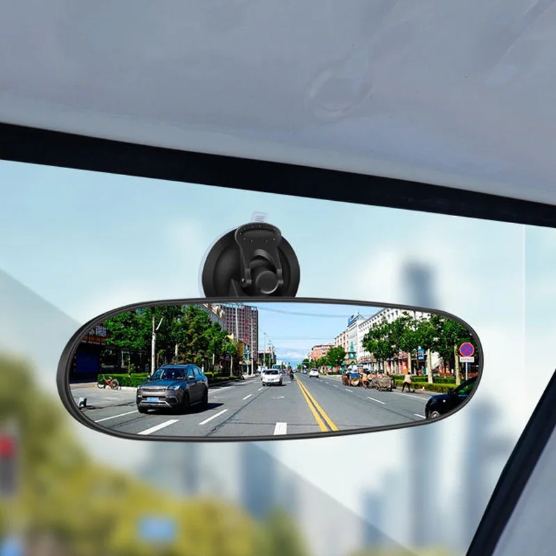 Universal Rearview Mirror Car-styling Interior Rear View Mirror Adjustable Suction Cup 360° Rotates Car Rear Mirror Accessories - Image 3