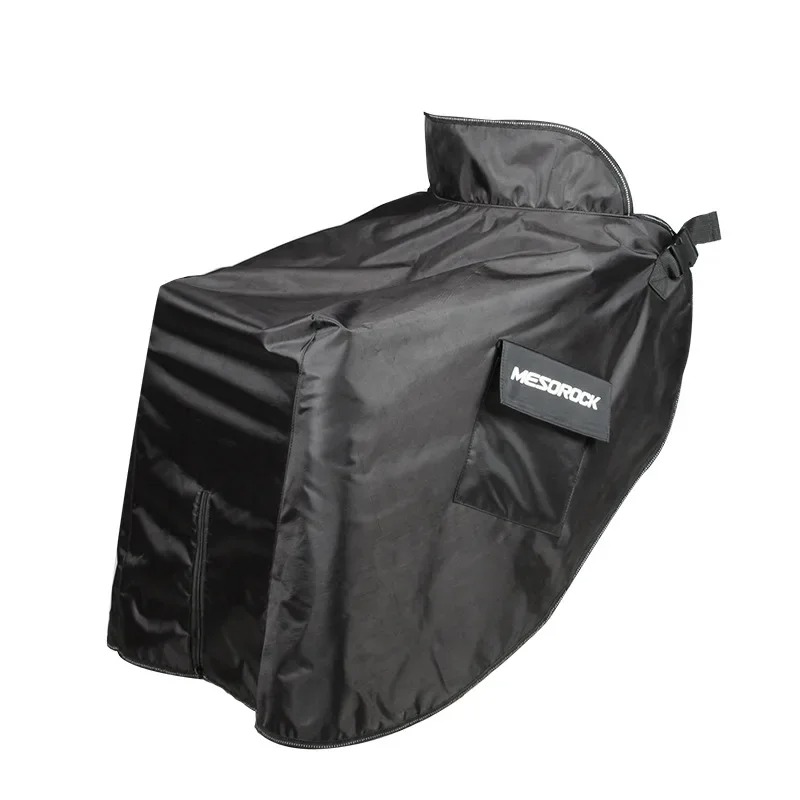 Winter Motorcycle Seat Cover Windproof Warm Apron For Outdoor Electric Vehicles Waterproof Cold-Resistant Chest Leg Cover - Image 5