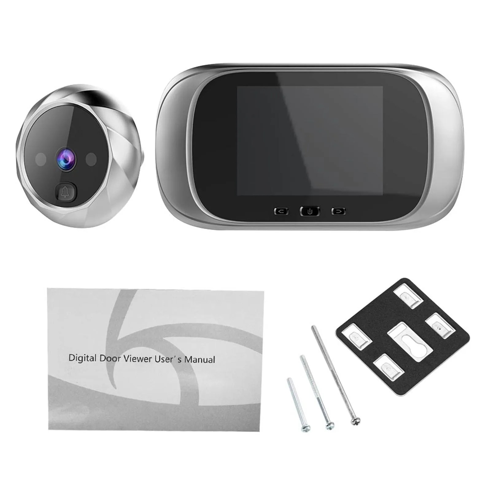 Digital Door Viewer Peephole Door Camera Doorbell 2.8-inch Night Vision Photo Shooting Digital Door Monitoring for Home Security - Image 8