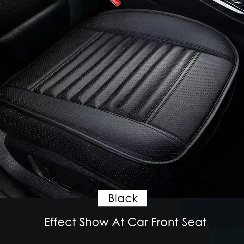 Car Seat Covers Protectors,Luxury PU Leather Breathable Car Interior Seat Cushion Pad Mat for Sedan SUV Truck Jeep Mini Van - Image 7