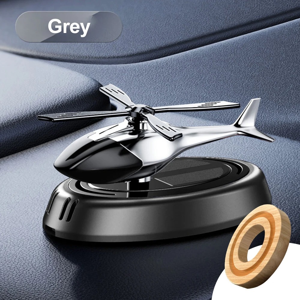 Helicopter Styling Solar Car air freshenerDecorative Aromatherapy Car interior accessories Propeller rotary perfume diffuser - Image 7