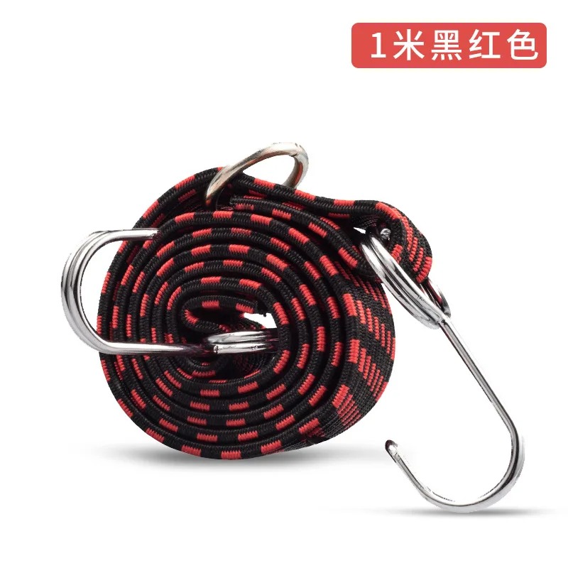 Motorcycle Elastics Rubber Luggage Rope Cord Hooks Bikes Rope Tie Auto Luggage Roof Rack Strap Fixed Band Hook Car Accessories - Image 7